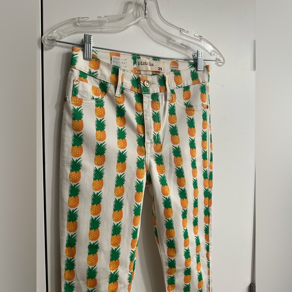 PISTOLA PINEAPPLE PRINT JEANS - Picture 2 of 6